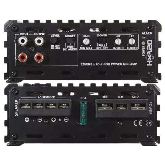 Excursion HXA-20 – 2-kanałowy wzmacniacz samochodowy klasy AB 2 × 100 W